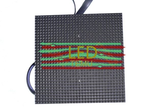 P10 front access LED module